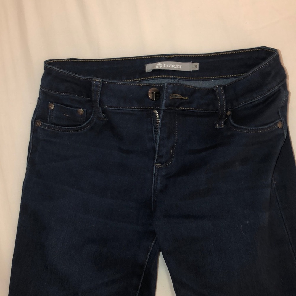 Tractor skinny jeans